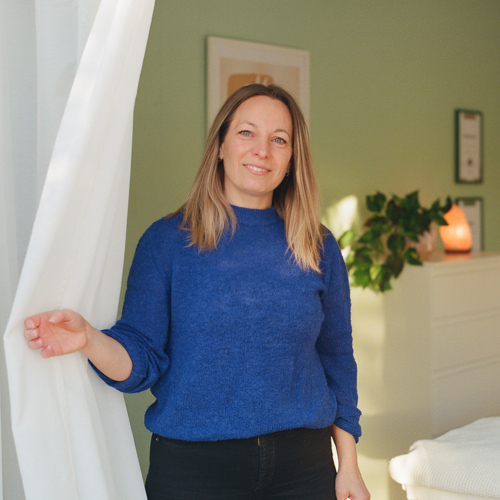 Om kranio sakral terapeut Maria Løvendahl Johansen der har klinik i Hvidovre tæt på København